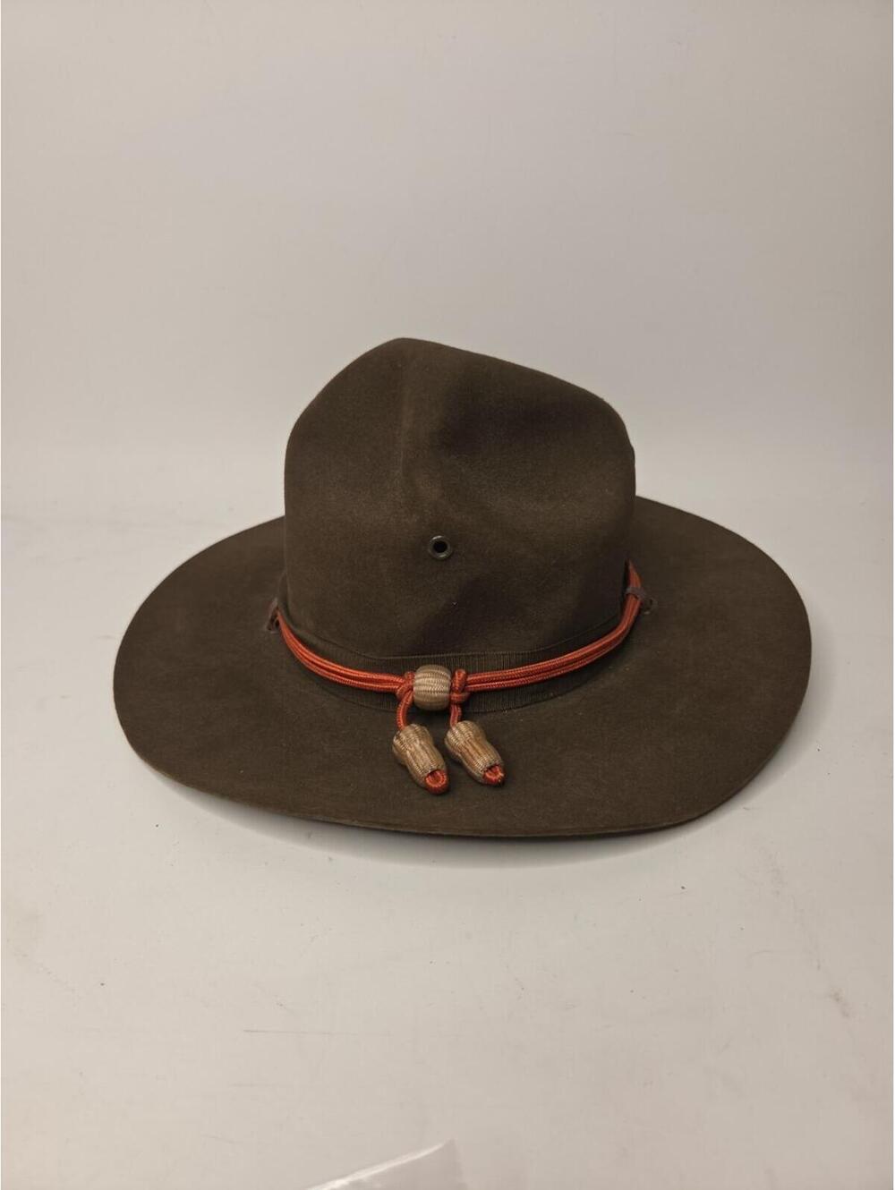 WWII US Army M1911 Montana Peak Campaign Hat w/Signal Corps Cords